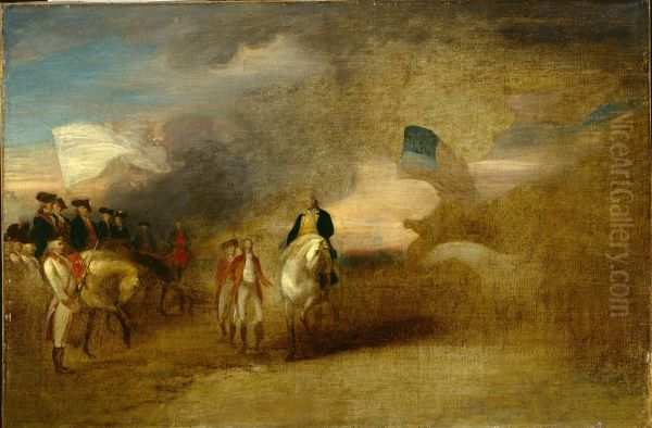 Surrender of Cornwallis at Yorktown - view 1