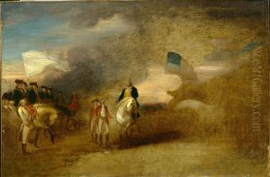 Surrender of Cornwallis at Yorktown by John Trumbull