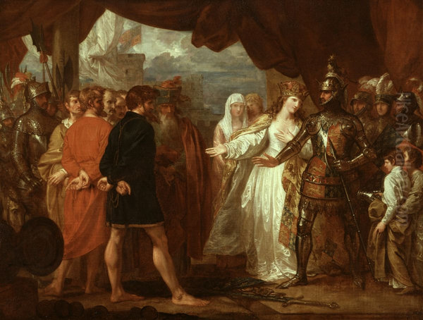 Queen Philippa Interceding for the Lives of the Burghers of Calais - view 1