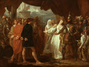 Queen Philippa Interceding for the Lives of the Burghers of Calais Queen Philippa Interceding for the Lives of the Burghers of Calais