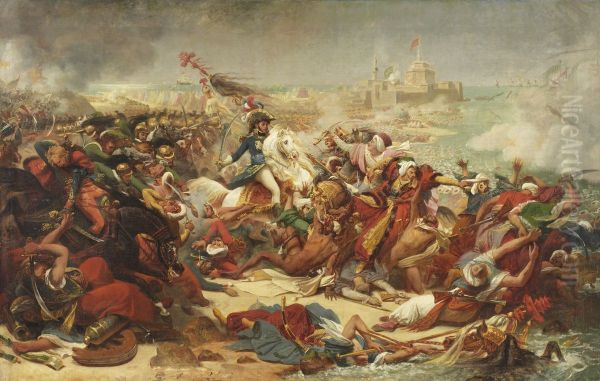 Murat Defeating the Turkish Army at Aboukir - view 1