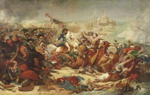 Murat Defeating the Turkish Army at Aboukir by Antoine-Jean Gros