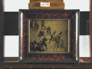 Soldiers and Peasants by Sebastiaen Vrancx