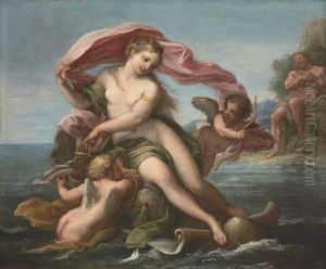 The Triumph Of Galatea by Bartolomeo Giuseppe Chiari