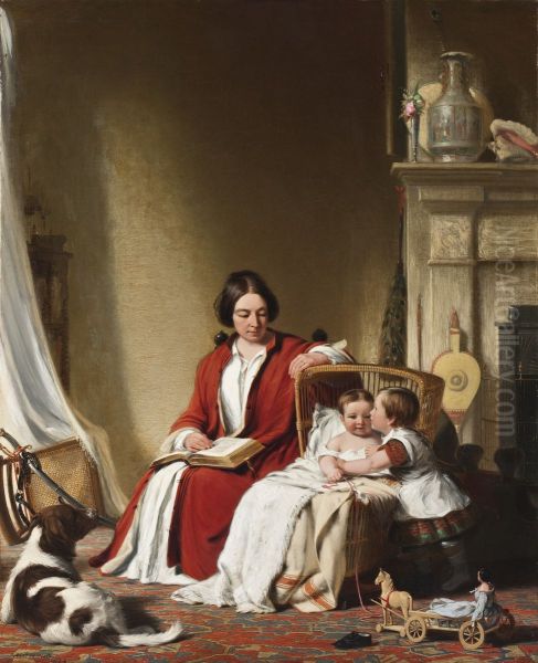 Mrs. Bradford Ripley Alden and her Children - view 1