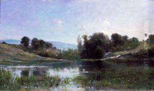 Pond at Gylieu by Charles-Francois Daubigny