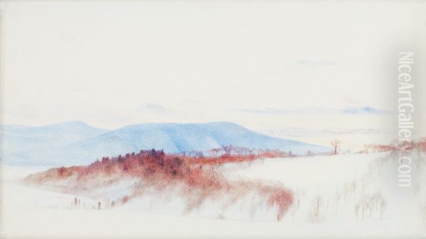 Mt. Everett (Massachusetts) in the Snow - view 1