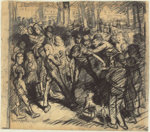 Street Fight [recto] - view 1
