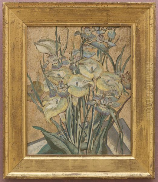 Irises and Calla Lilies - view 1