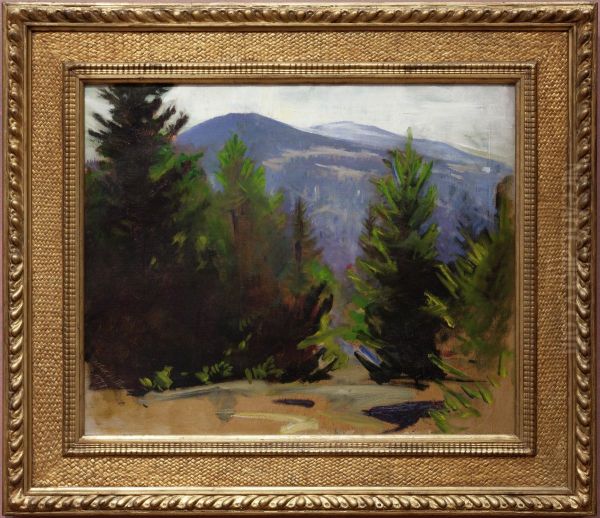 Sketch of Monadnock Mountain - view 1