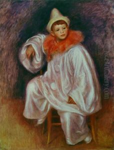 Pierrot blanc by Pierre Auguste Renoir