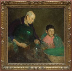 Refining Oil by Charles Hawthorne