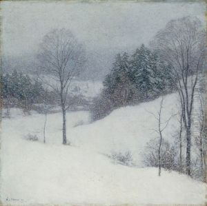 The White Veil by Willard Metcalf