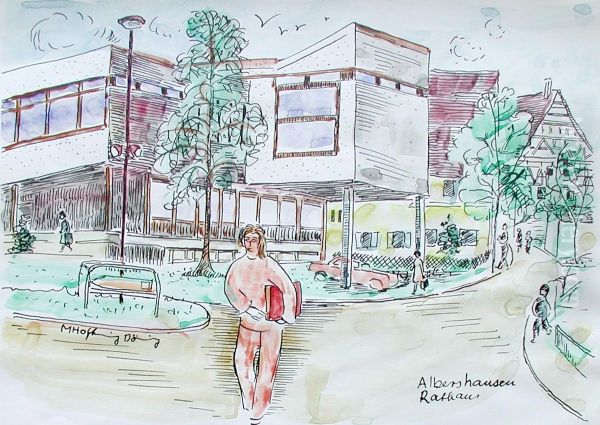 Albershausen, townhall - view 1