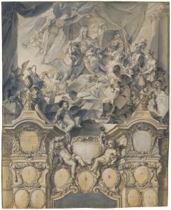 The Arts and Powers Pay Homage to Emperor Charles VI