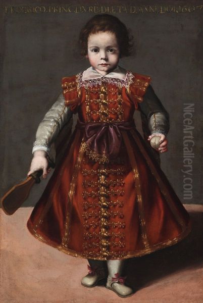 Federico, Prince of Urbino, at the Age of Two Years - view 1