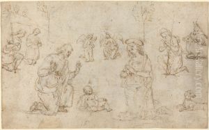 The Adoration of the Shepherds by Pietro Vannucci Perugino