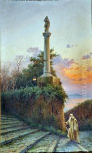 Tramonto Ai Camaldoli by Giuseppe Chiarolanza