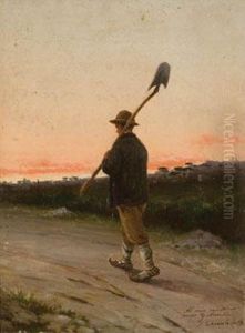 Ritorno Dai Campi by Giuseppe Chiarolanza