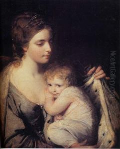 Les deux Waldegrave by Of Sir Joshua Reynolds