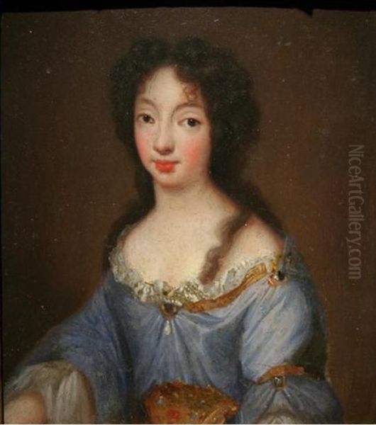 Portrait of Victoire de Baviere, dauphine of France as wife of the Grand Dauphin - view 1