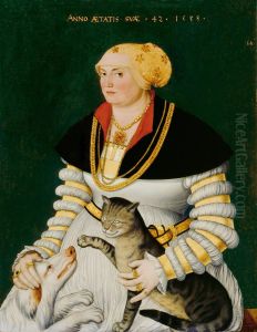 Bildnis der Cleophea Krieg von Bellikon / Bildnis der Cleophea Holzhalb, geborene Krieg von Bellikon by Hans Asper