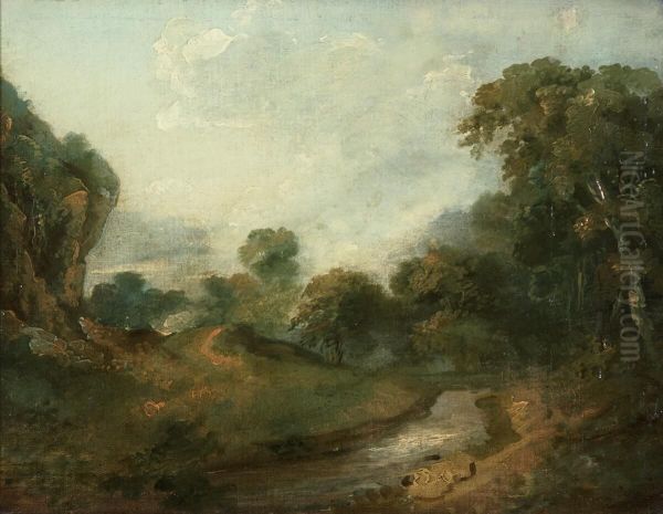 Landscape and river - view 1