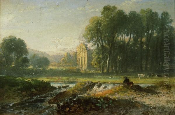 Valle Crucis Abbey - view 1