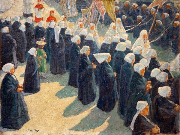 La procession - view 1