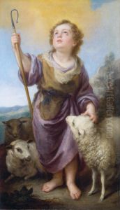 The Good Shepherd by Bartolome Esteban Murillo