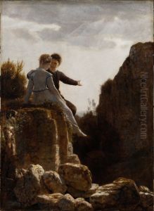 The Honeymoon by Arnold Bocklin