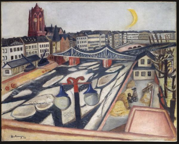 Ice on the River - view 1