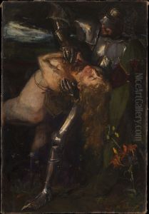 Frau Aventiure by Max Slevogt