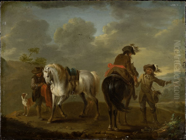 Landscape with Riders - view 1