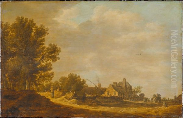 Landscape with Tavern - view 1