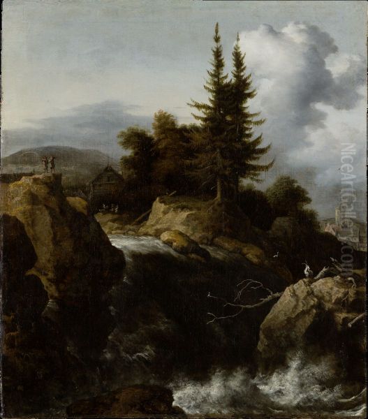 Landscape with Waterfall - view 1
