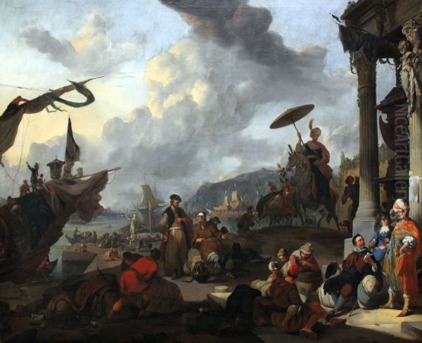 Mediterranean Harbour Scene - view 1