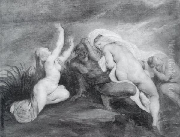 Nymphs and River God (Fragment of a Depiction of the Fall of Phaeton) - view 1