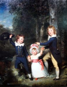 Portrait of the Children of Lord George Cavendish Portrait of the Children of Lord George Cavendish