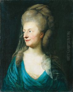 Portrait of Johanna Henriette Louise Countess of Bestucheff-Rumin, nee von Carlowitz (1717-1787) (?) Portrait of Johanna Henriette Louise Countess of Bestucheff-Rumin, nee von Carlowitz (1717-1787) (?)