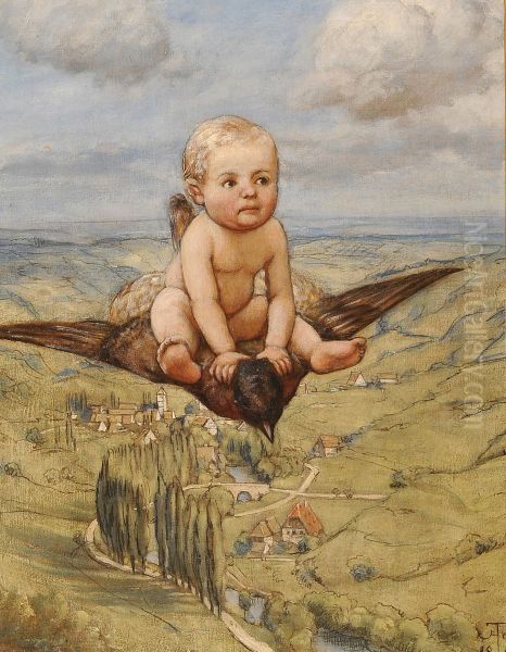 Riding on a Bird - view 1