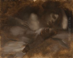 Der Schlaf by Eugene Carriere