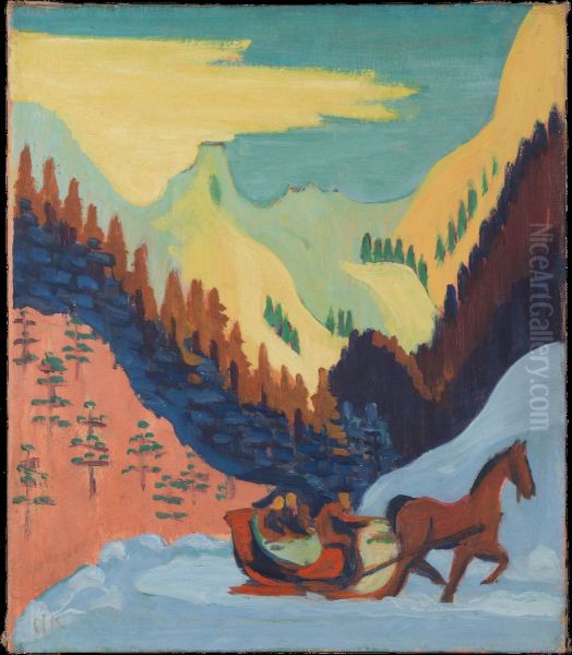 Sleigh Ride in the Snow - view 1