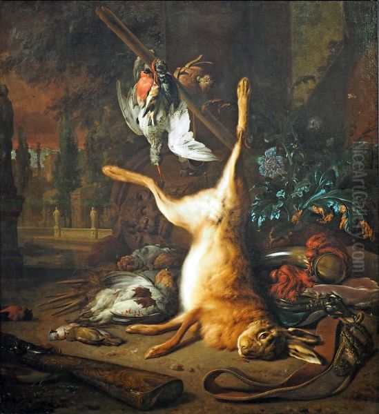 Still Life with Dead Rabbit and Birds - view 1