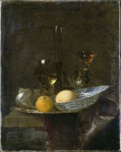 Still Life with Oranges by Willem Kalf