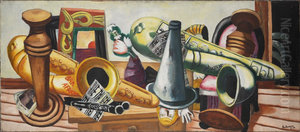 Still Life with Saxophones Still Life with Saxophones