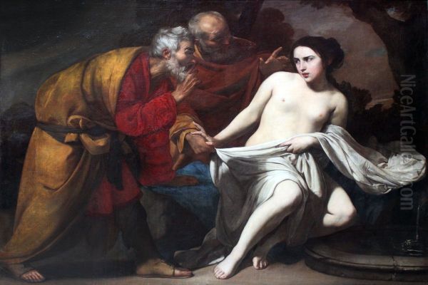 Susanna and the Elders - view 1