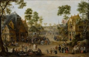 Dorfkirchweih by Adriaen Van Stalbemt