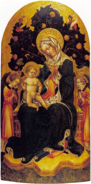 Virgin and Child Enthroned with Worshipping Angels and Prophets - view 1