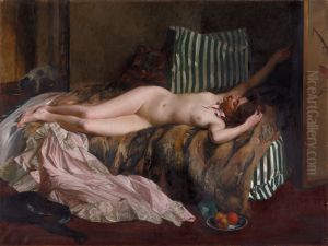 Young Girl after a Masked Ball (La petite masque) by Jacques-Emile Blanche